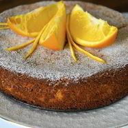 Рецепт Апельсинова-миндального пирог без муки