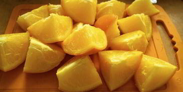 апельсиново-миндальный пирог без муки