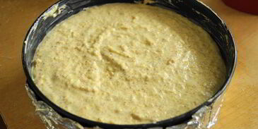 апельсиново-миндальный пирог без муки