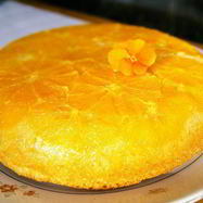 Рецепт Апельсинового пирога-перевертыша