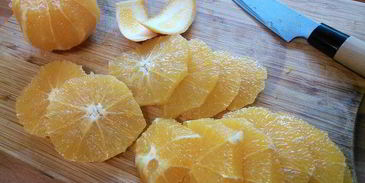 апельсиновый пирог-перевертыш