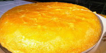 апельсиновый пирог-перевертыш