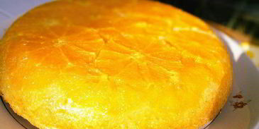 апельсиновый пирог-перевертыш