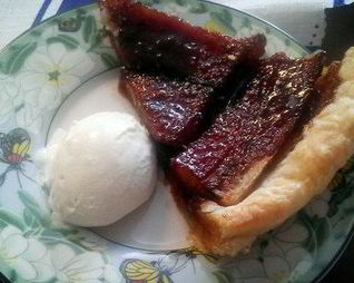 Банановый слоеный пирог