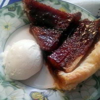 Банановый слоеный пирог