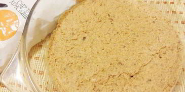 белковый рыбный пирог с отрубями