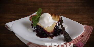 черничный пирог