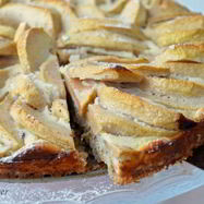 Рецепт Диетического яблочного пирога с овсянкой и йогуртом