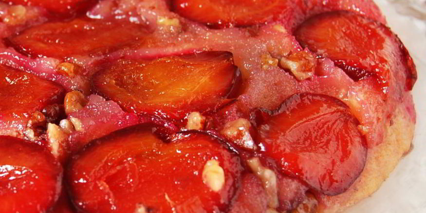 Рецепт французского пирога тарт татен со сливами