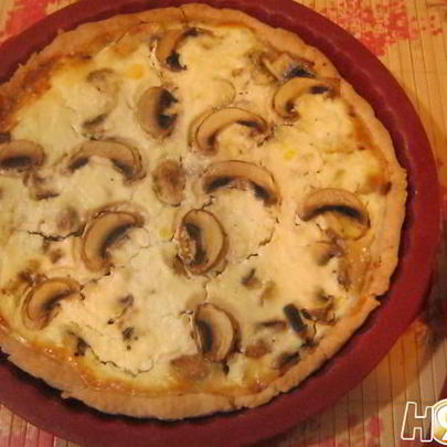 Грибной пирог