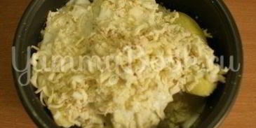 кабачковый пирог с фаршем в мультиварке