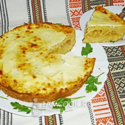 Капустный пирог с мясом