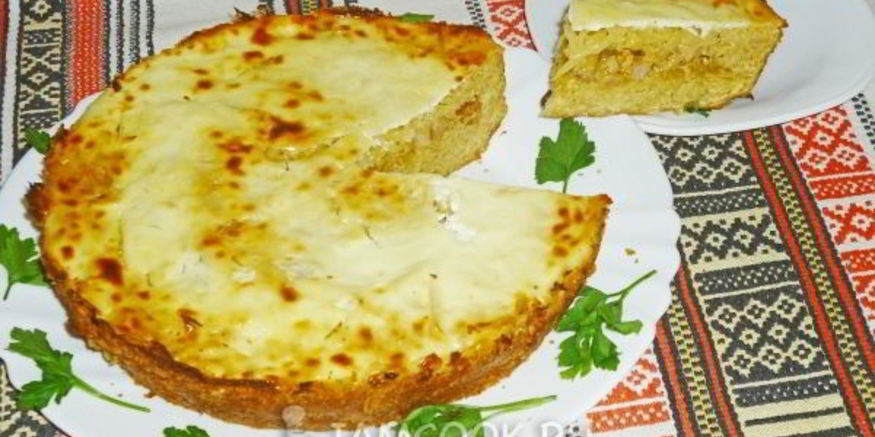 Рецепт капустного пирога с мясом