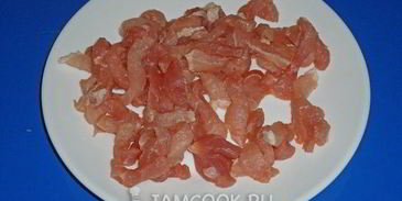 капустный пирог с мясом