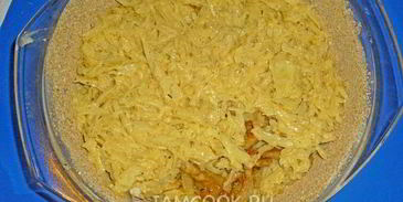 капустный пирог с мясом