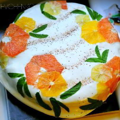 Морковный джангл-пирог с цитрусовыми