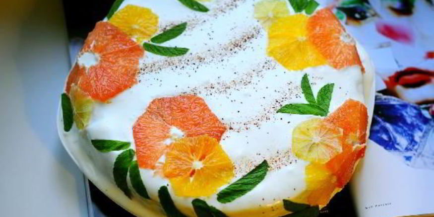 Рецепт морковного джангла-пирога с цитрусовыми