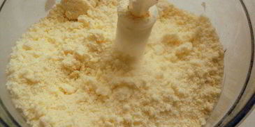 насыпной пирог с тыквой