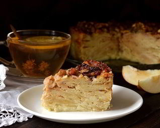 Невидимый яблочный пирог