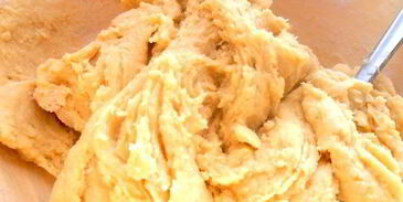 незабываемый пирог с черникой со сливками