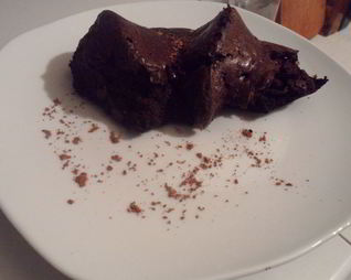 Нутовый пирог с какао