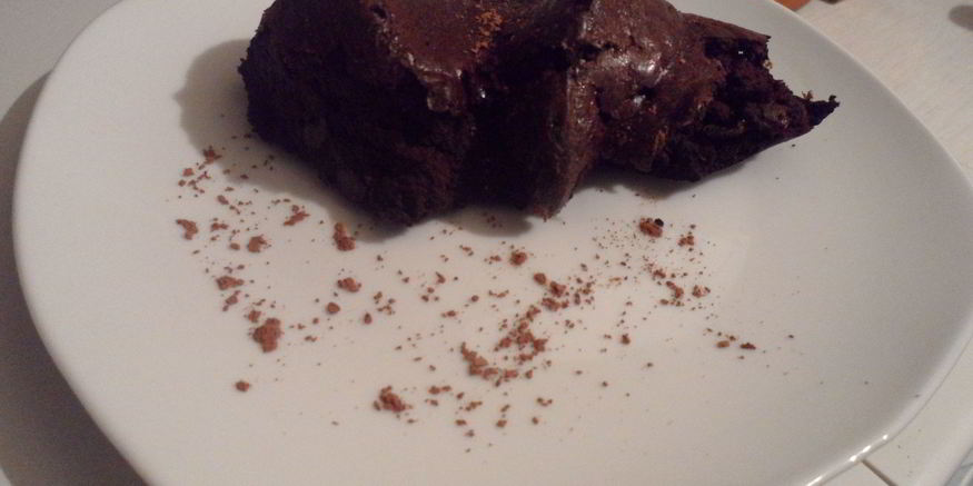 Рецепт нутового пирога с какао