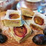 Рецепт Осеннего сливового пирога