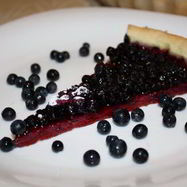 Рецепт Открытого черничного пирога