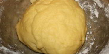 открытый черничный пирог