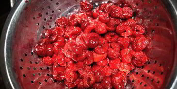 овсяный пирог с вишней