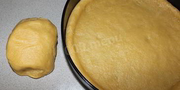 песочный пирог с малиной в духовке