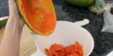 пирог из папайи