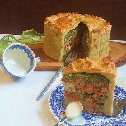 Пирог-многослойник Праздничный