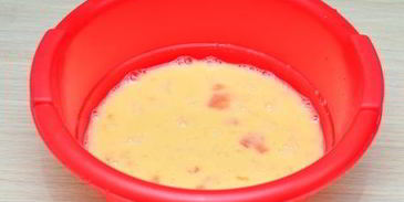 пирог-перевёртыш с шампиньонами