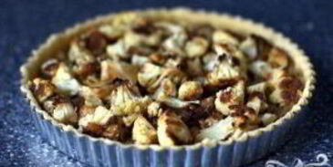 пирог с луком и цветной капустой