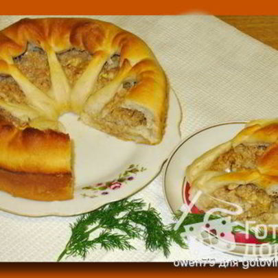 Пирог с тунцом