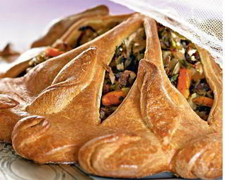 Пирог с зеленью