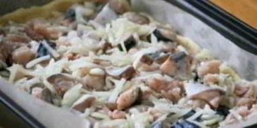 пирог со скумбрией