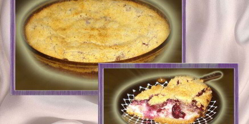 Рецепт пирога творожного тепло родного дома