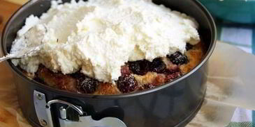 пирог вишневый шик