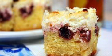 пирог вишневый шик