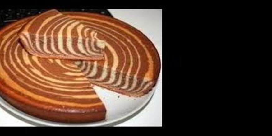 Рецепт пирога зебра