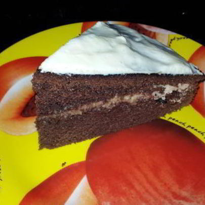 Простой кофейный пирог