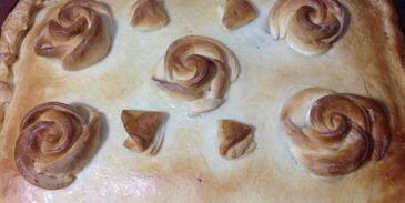 рыбный пирог по-болгарски