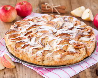 Шведский яблочный пирог