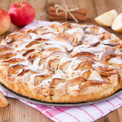 Шведский яблочный пирог