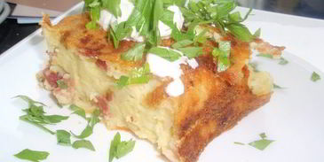 сицилийский картофельный пирог