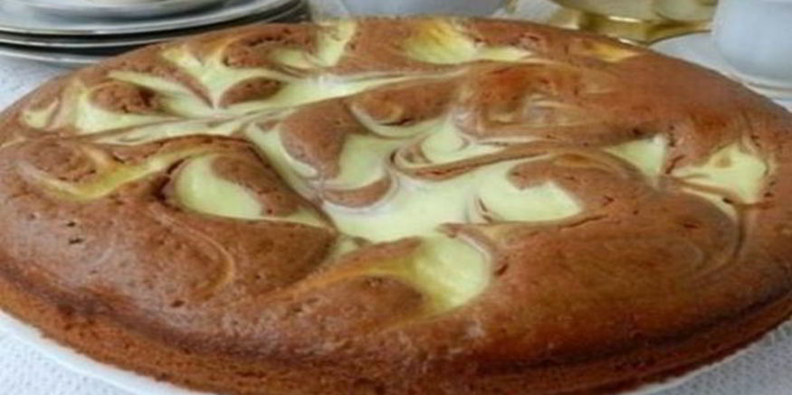 Рецепт сладкого творожного пирога с какао