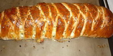 сочный пирог с начинкой из того, что было