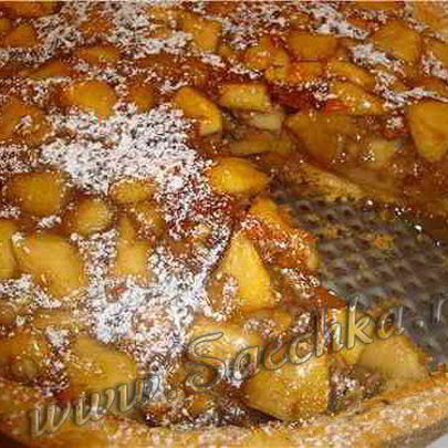 Яблочный пирог простой